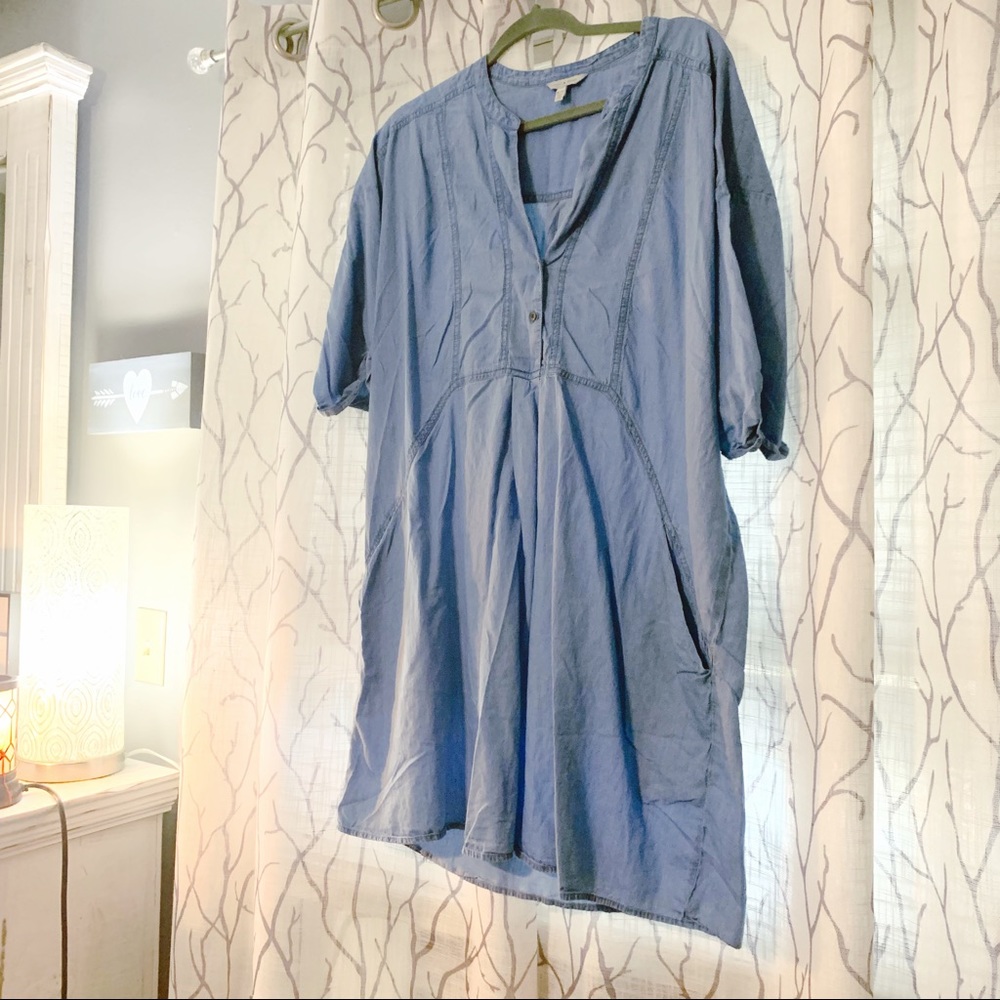 LUCKY BRAND Denim Boyfriend Dress